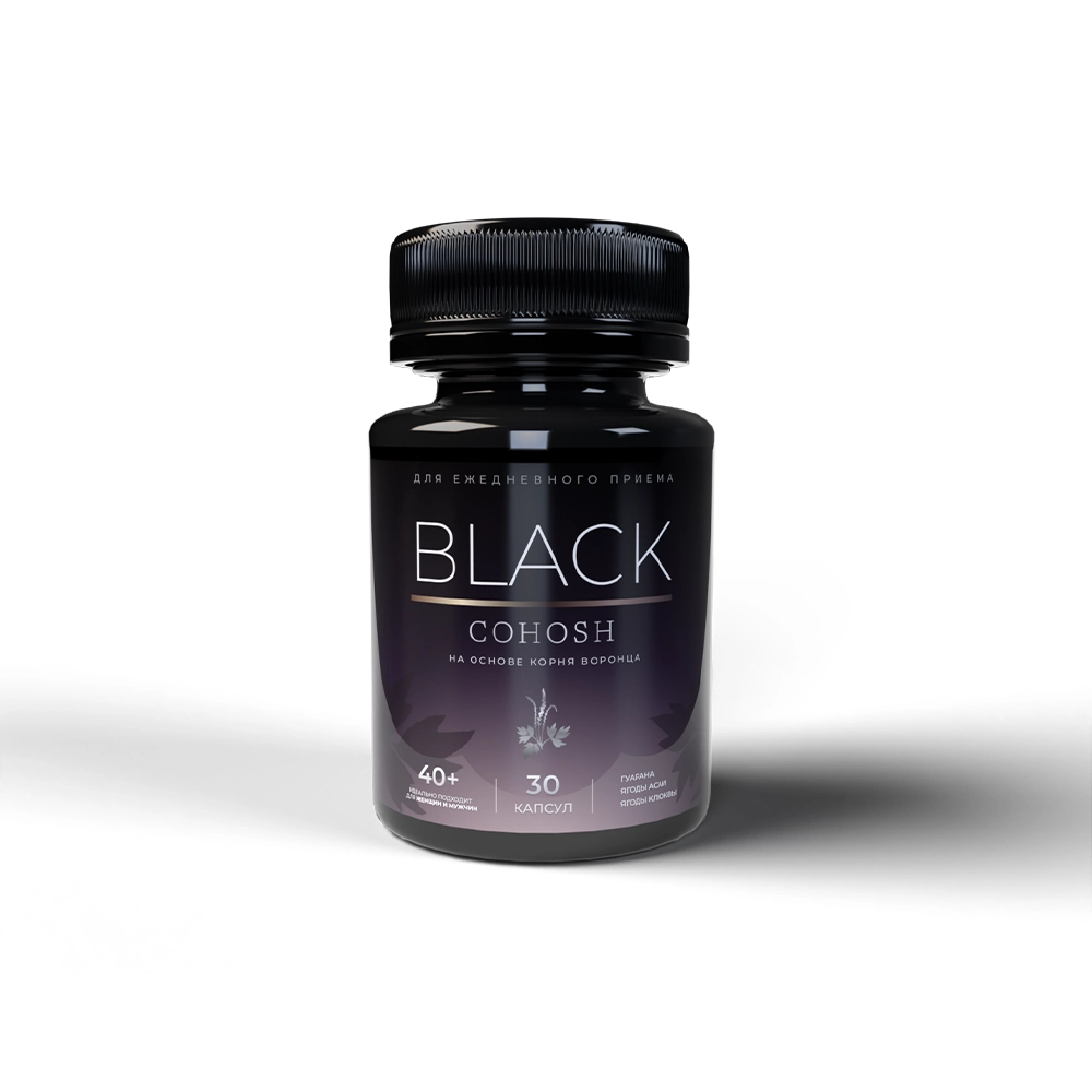 Black Cohosh Чёрный кохош капсулы
