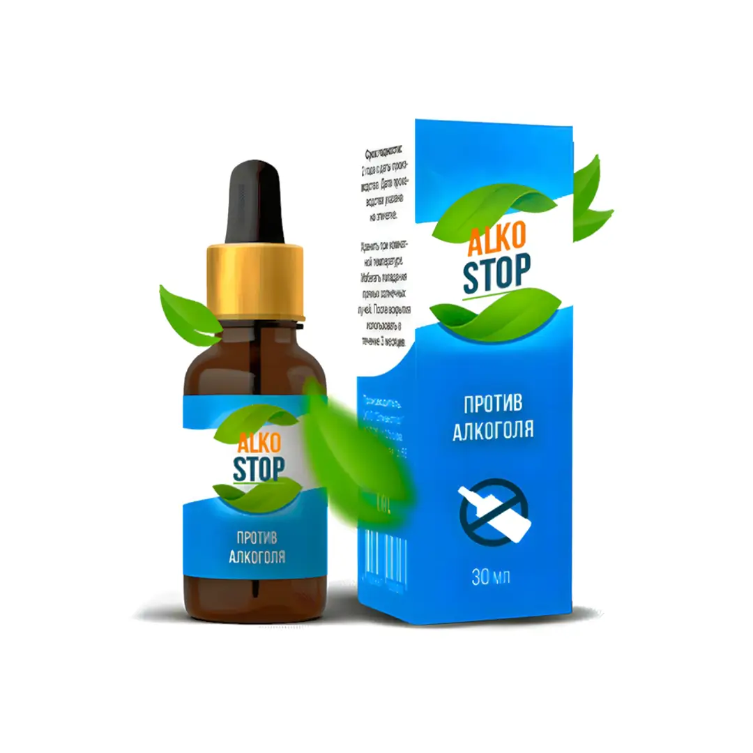 Капли от алкоголизма Алкостоп