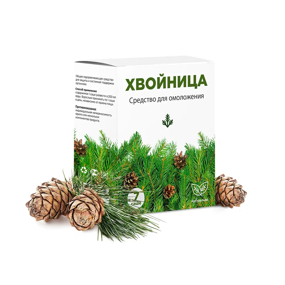 Антивозрастной комплекс Хвойница для омоложения кожи