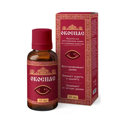 Капли для глаз Окоспас