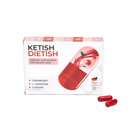Капсулы для похудения Ketish Dietish в упаковке 30 штук