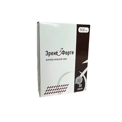 Капсулы Эректофорте 30 штук по 500 мг